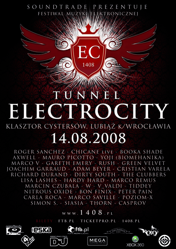 iTrance.pl :: Portal Muzyki Trance. ELECTROCITY PLAKAT